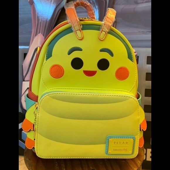Loungefly Handbags - Loungefly Disney Bug’s Life Heimlich Butterfly Mini Backpack!RARE! NEW WITH TAGS